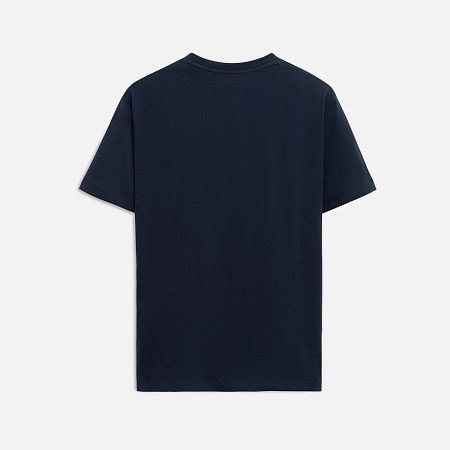 Футболка унисекс Крис (Kris), 150 гр., темно-синяя, размер L
