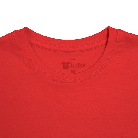 Футболка унисекс T-bolka 140, красная, размер 3XL