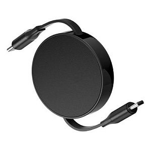 Кабель зарядный скоростной USB High Energy 2-в-1, Type-C ,  PD 240W , Quick Charge, черный