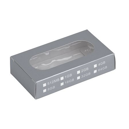Флеш-карта USB 8GB "Абсолют", белая#