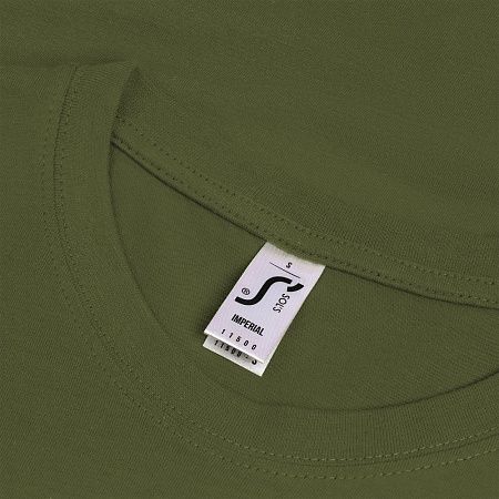 Футболка Imperial 190, зеленый хаки, размер XXL