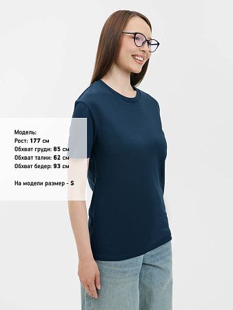 Футболка Odyssey, темно-синяя, размер XS
