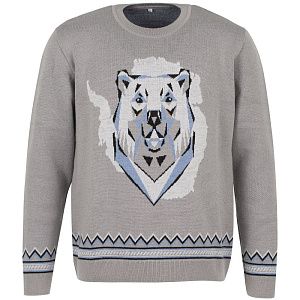 Джемпер Totem Bear, серый, размер XL