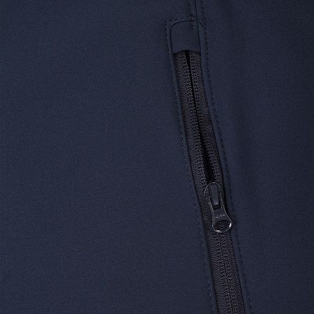 Куртка мужская Hooded Softshell темно-синяя, размер S