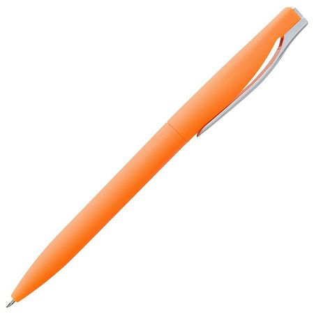 Ручка шариковая Pin Soft Touch, зеленая