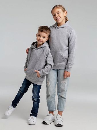 Толстовка детская Stellar Kids, серый меланж, размер 6 лет (106-116 см)