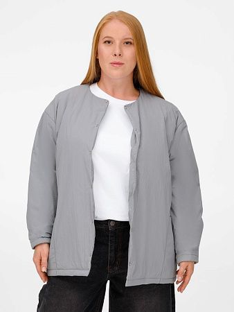 Куртка унисекс Veter, серая, размер XS/S