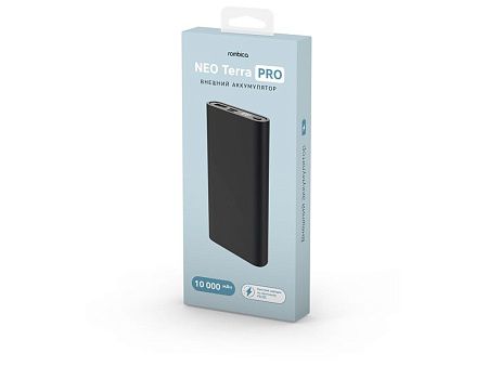 Внешний аккумулятор «Terra Pro» с QC/PD, 10000 mAh