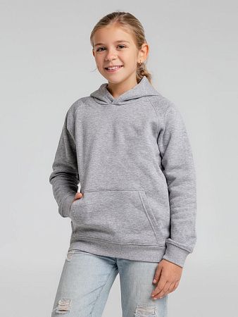 Толстовка детская Stellar Kids, серый меланж, размер 6 лет (106-116 см)