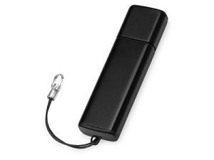 USB-флешка на 16 Гб «Borgir» с колпачком, цвет: черный