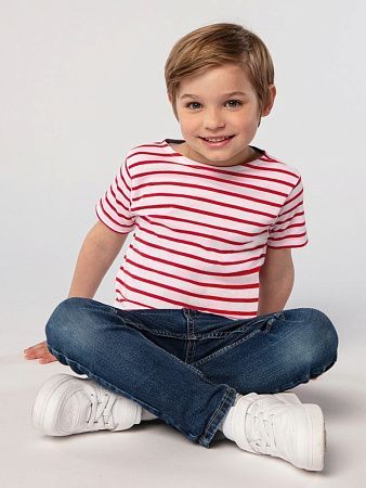 Футболка детская Miles Kids серый с желтым, размер 4 года (96-104 см)