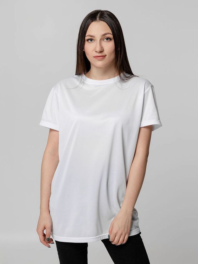 Футболка унисекс для сублимации Paint Tee, белая под нанесение