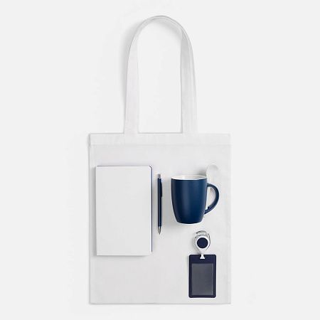 Набор Welcome Pack, синий с белым