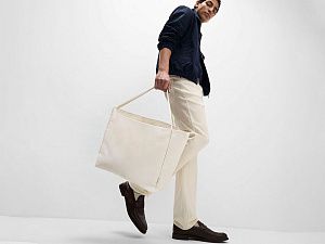 Шоппер-оверсайз «Grossbag» из переработанного хлопка, 340 г/м2