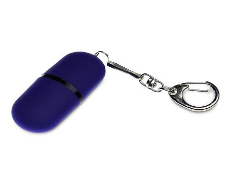 USB 2.0- флешка «Goutte Soft-touch» на 16 Гб каплевидной формы
