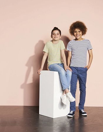 Футболка детская Miles Kids серый с желтым, размер 4 года (96-104 см)