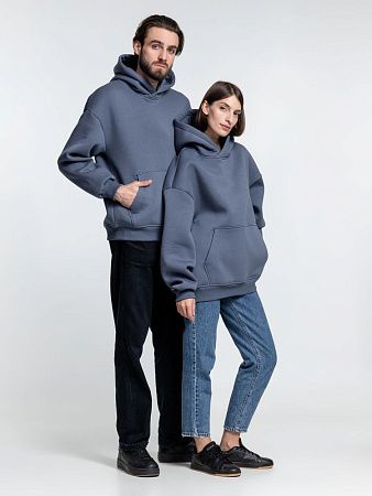 Худи Kulonga Oversize, темно-серое, размер XL/2XL