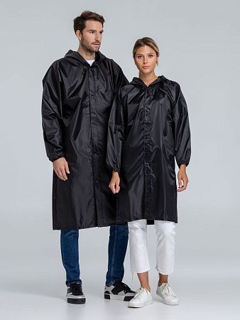 Дождевик унисекс Rainman Strong, черный, размер XL